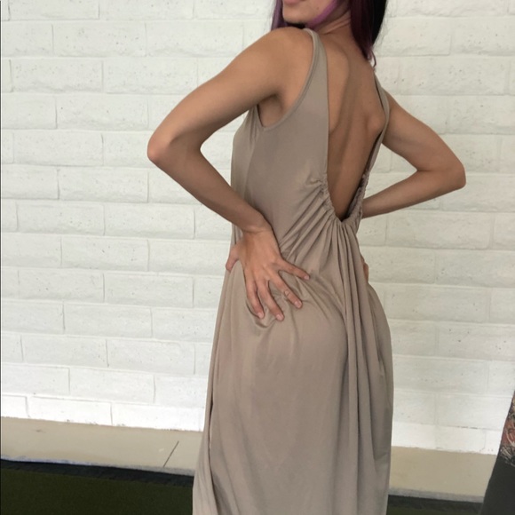 free people backless dress